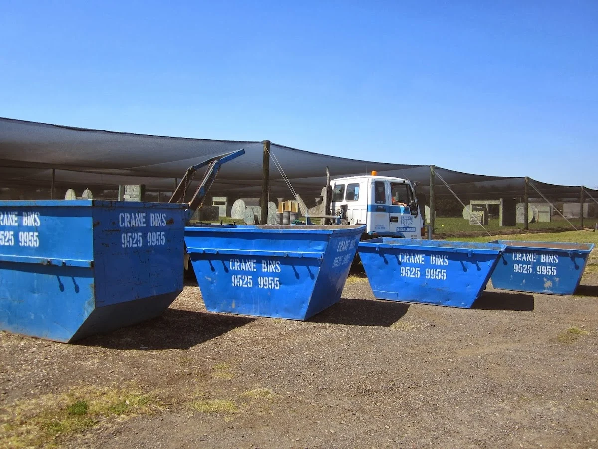 Crane Bins - Skip Bin Hire Southern & Bayside Melbourne